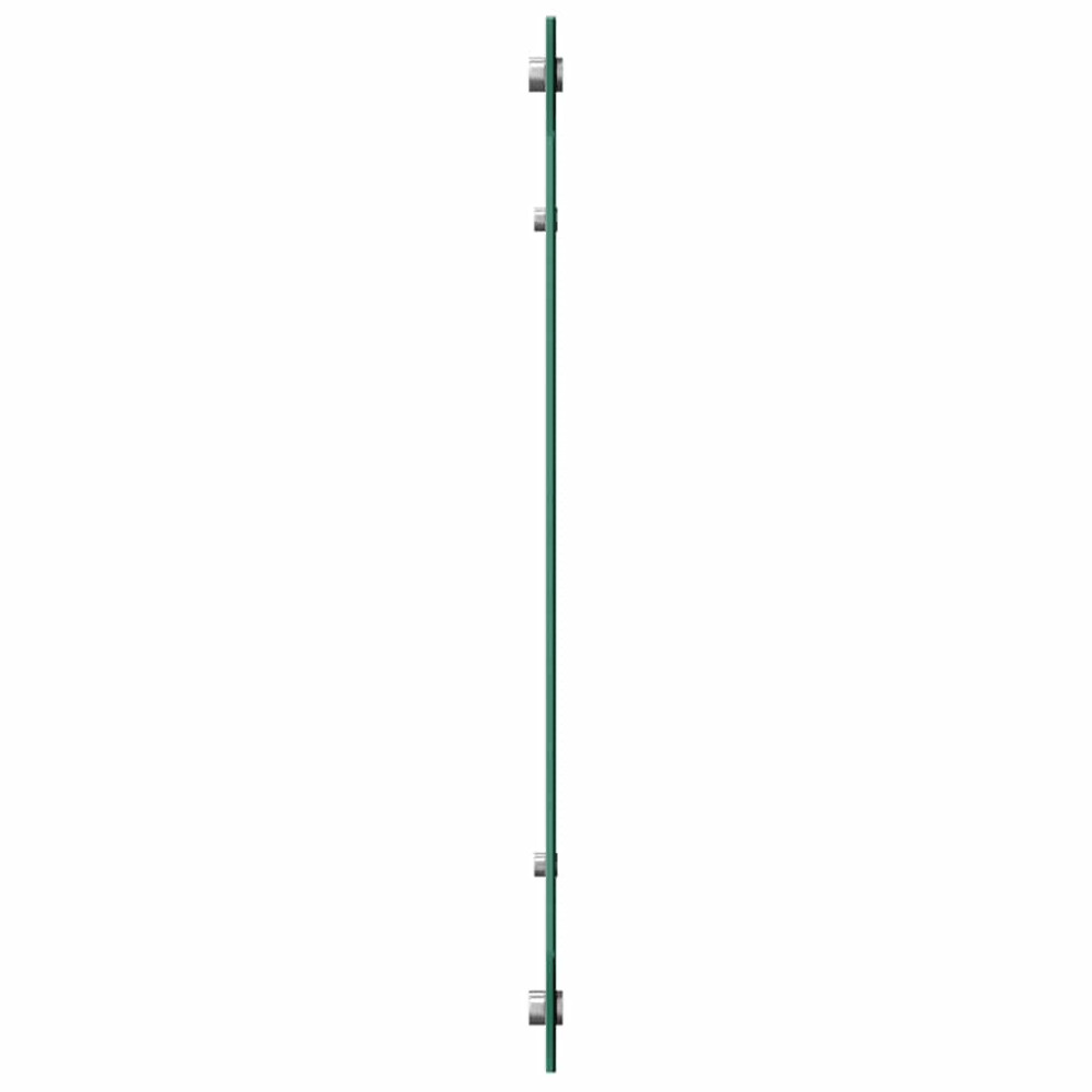 Produktbild för Köksskydd 2 pcs Ljusgrå 100 x 60 cm härdat glas