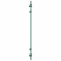 Produktbild för Köksskydd 2 pcs Mörkgrå 70 x 40 cm härdat glas