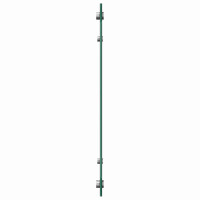 Produktbild för Köksskydd 2 pcs Mörkgrå 80 x 50 cm härdat glas