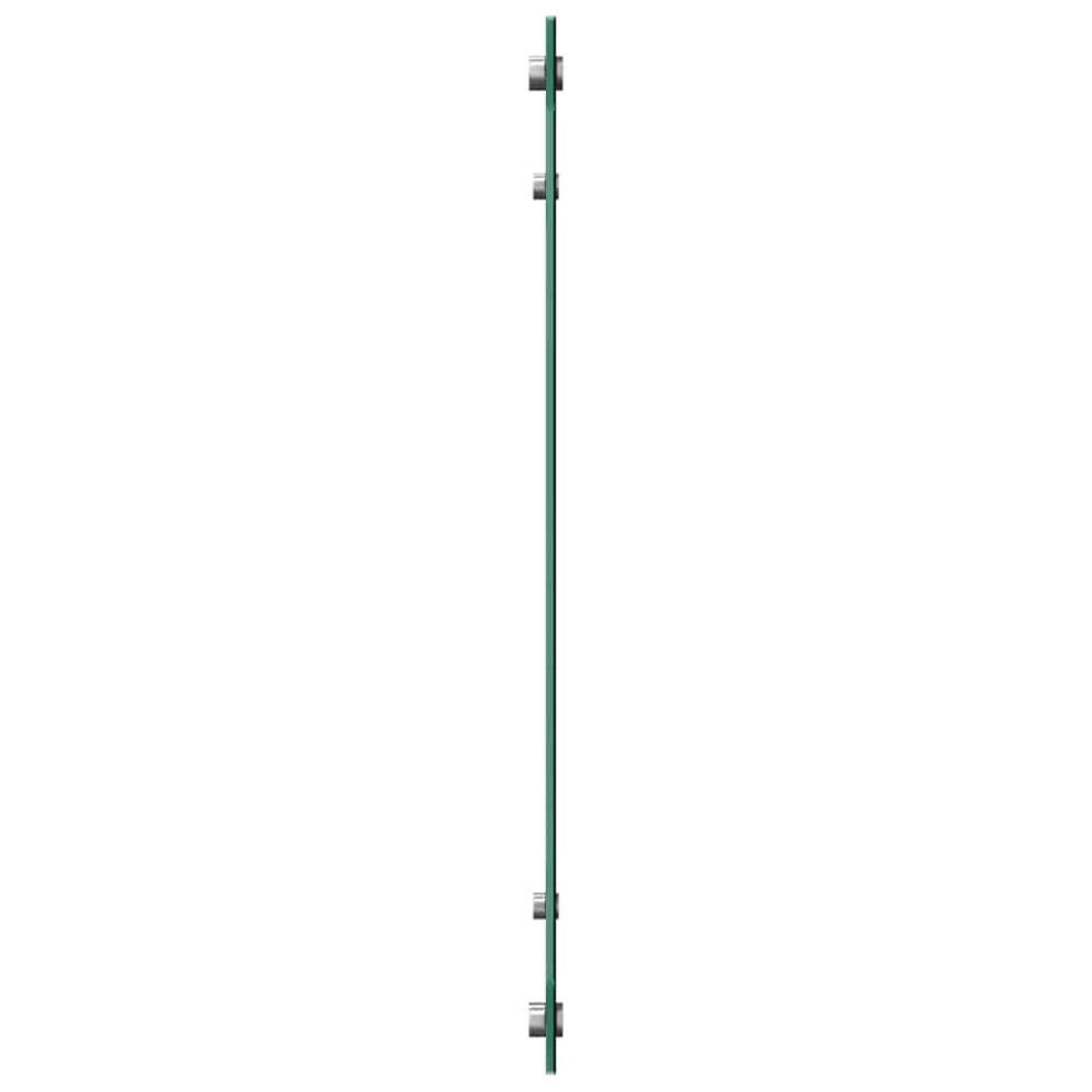 Produktbild för Köksskydd 2 pcs Mörkgrå 80 x 60 cm härdat glas