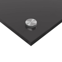 Produktbild för Köksskydd 2 pcs Mörkgrå 90 x 50 cm härdat glas