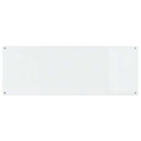 Produktbild för Köksskydd 2 pcs Transparent 110 x 40 cm härdat glas