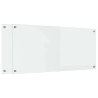 Produktbild för Köksskydd 2 pcs Transparent 110 x 50 cm härdat glas