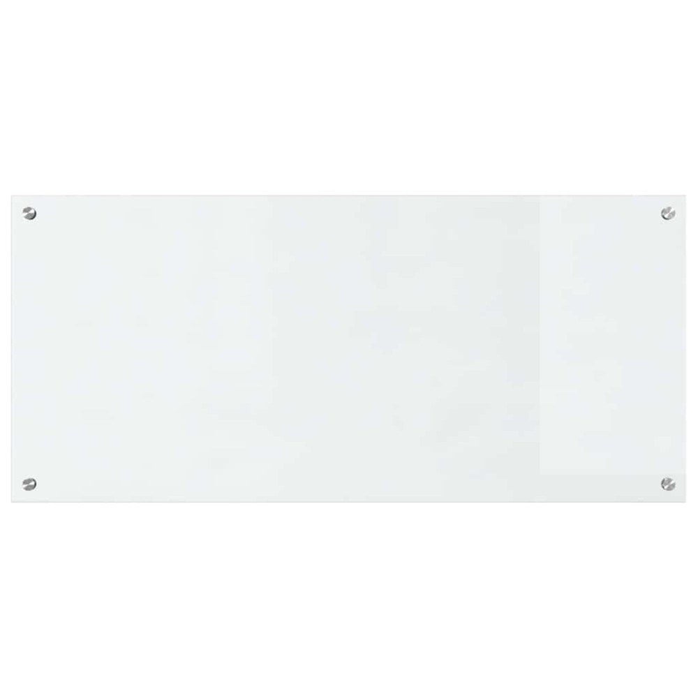 Produktbild för Köksskydd 2 pcs Transparent 110 x 50 cm härdat glas
