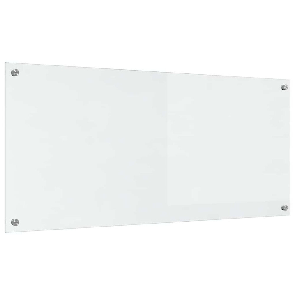 Produktbild för Köksskydd 2 pcs Transparent 110 x 50 cm härdat glas