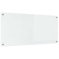 Produktbild för Köksskydd 2 pcs Transparent 110 x 50 cm härdat glas