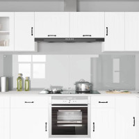 Produktbild för Köksskydd 2 pcs Transparent 110 x 60 cm härdat glas