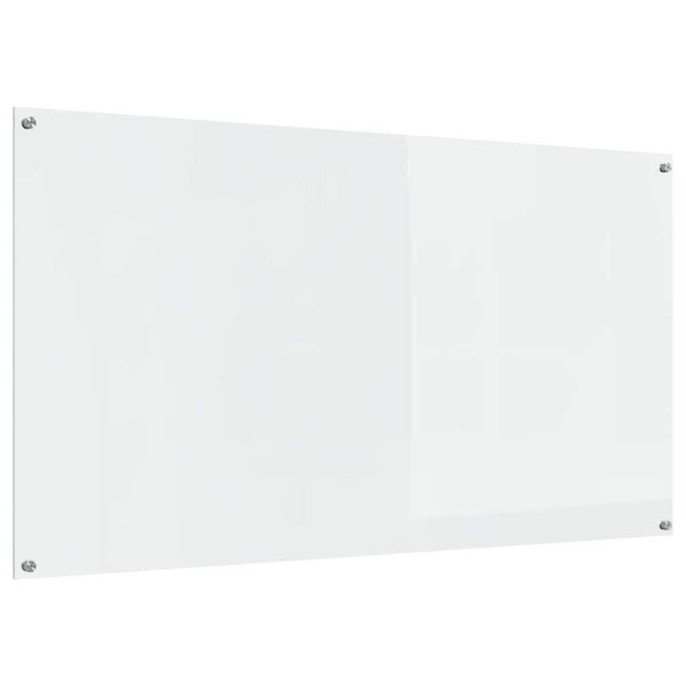 Produktbild för Köksskydd 2 pcs Transparent 110 x 60 cm härdat glas