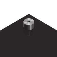 Produktbild för Köksskydd 2 pcs Svart 120 x 40 cm härdat glas