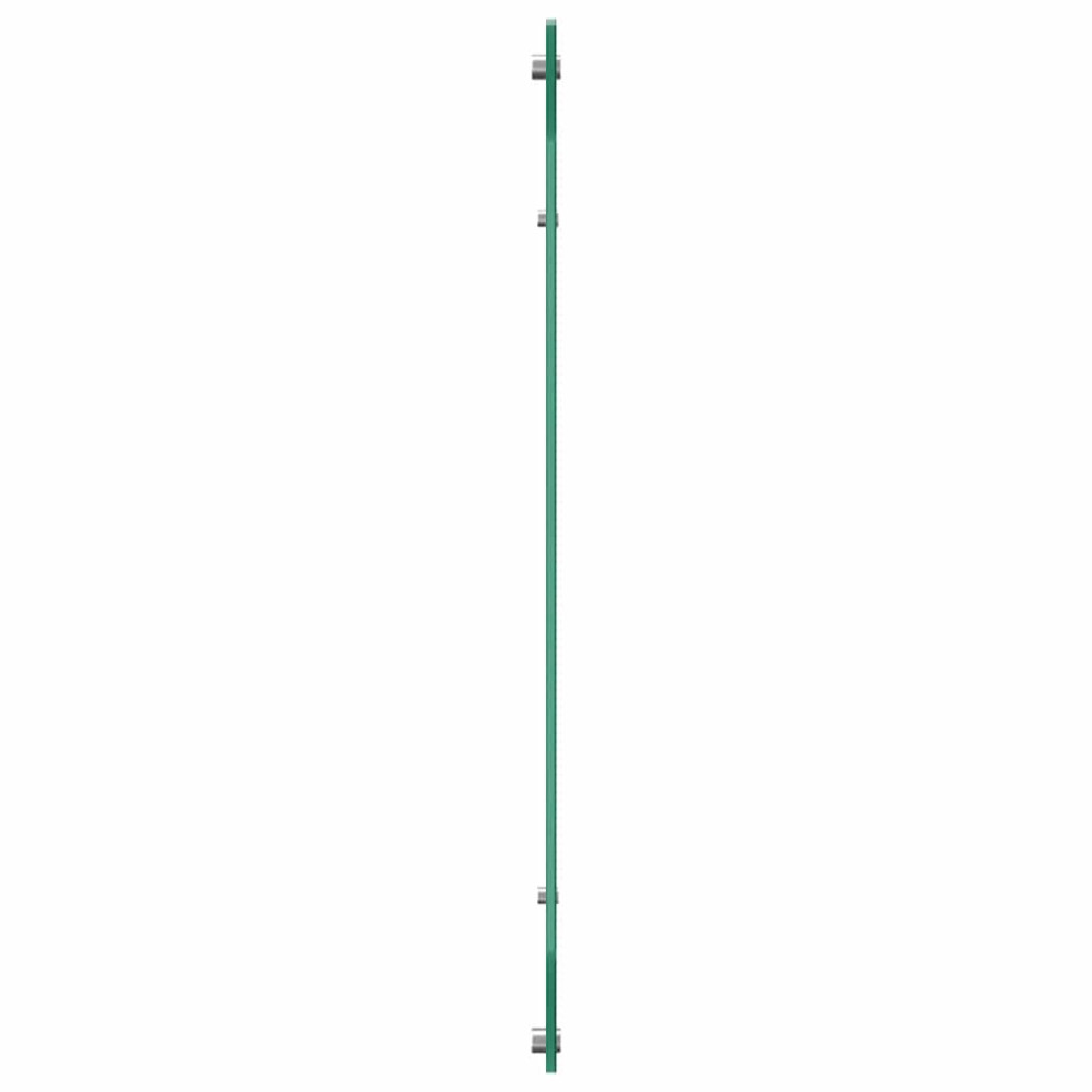 Produktbild för Köksskydd 2 pcs Ljusgrå 110 x 60 cm härdat glas