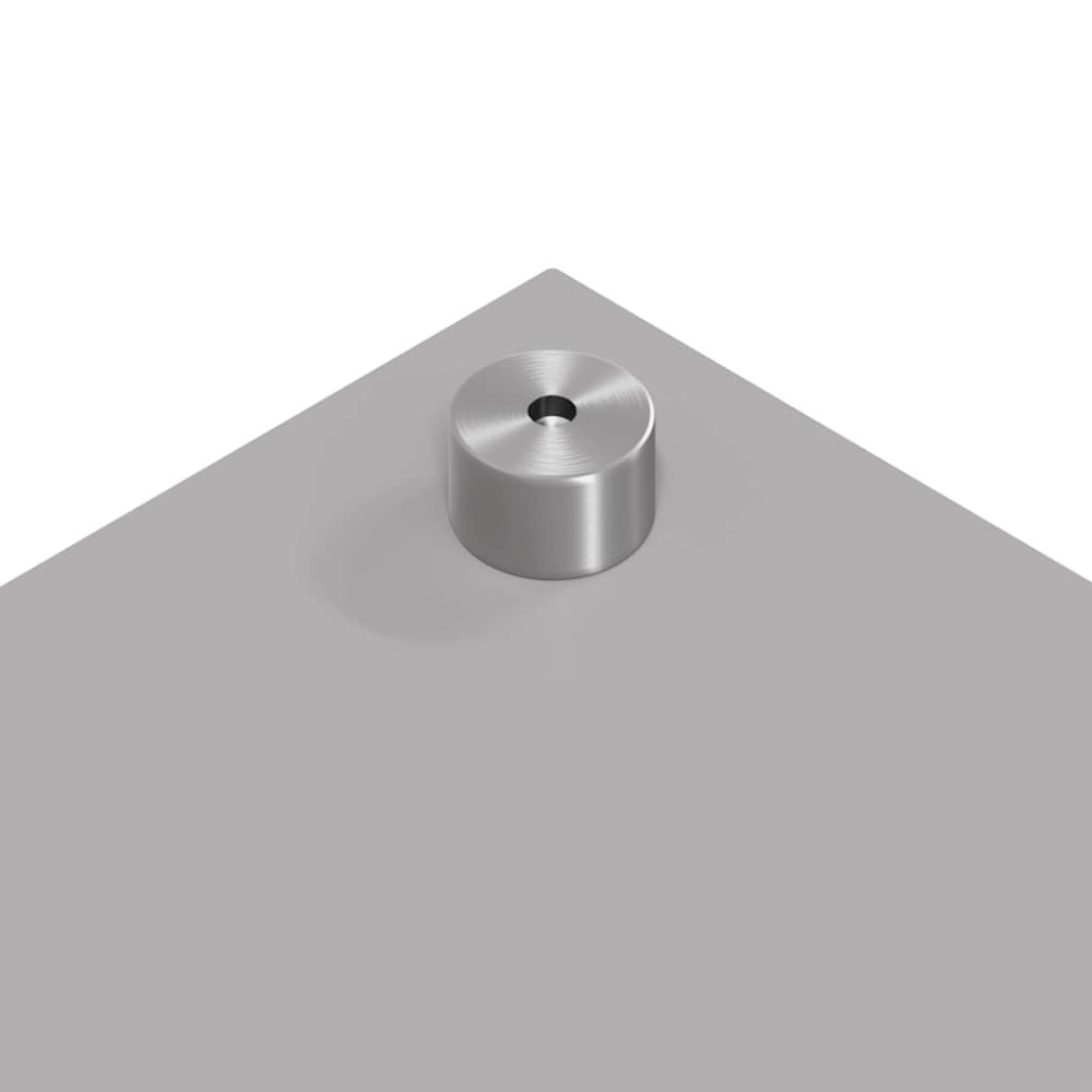 Produktbild för Köksskydd 2 pcs Ljusgrå 120 x 60 cm härdat glas