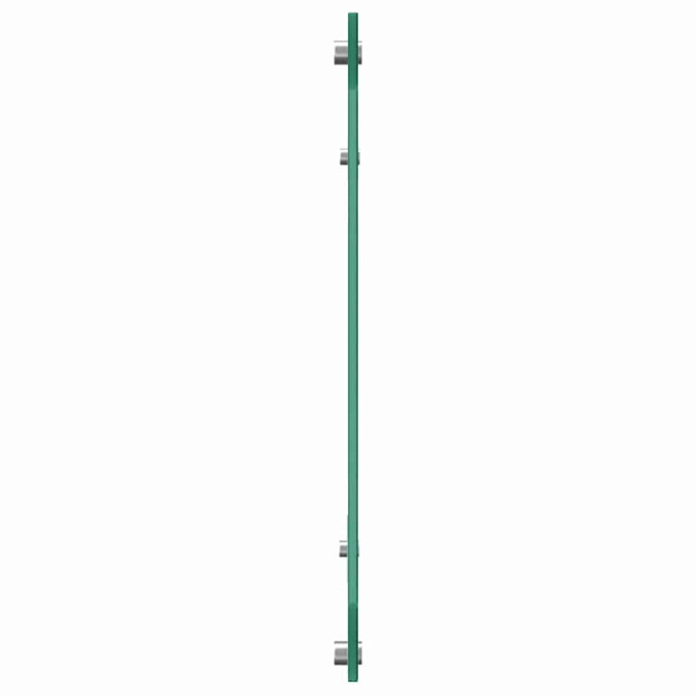Produktbild för Köksskydd 2 pcs Mörkgrå 120 x 40 cm härdat glas