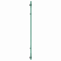 Produktbild för Köksskydd 2 pcs Mörkgrå 120 x 40 cm härdat glas