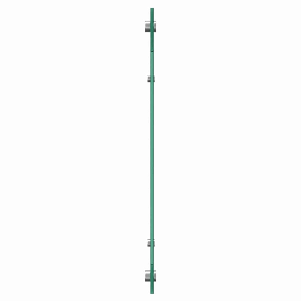 Produktbild för Köksskydd 2 pcs Mörkgrå 120 x 50 cm härdat glas