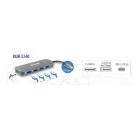 Produktbild för D-Link DUB-2340 - hubb - 5 portar