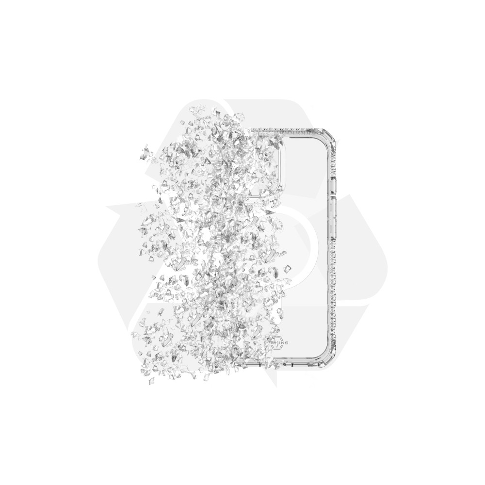 Produktbild för iTSKINS HYBRID MagSafe transparentt skal till iPhone 17®, ge...
