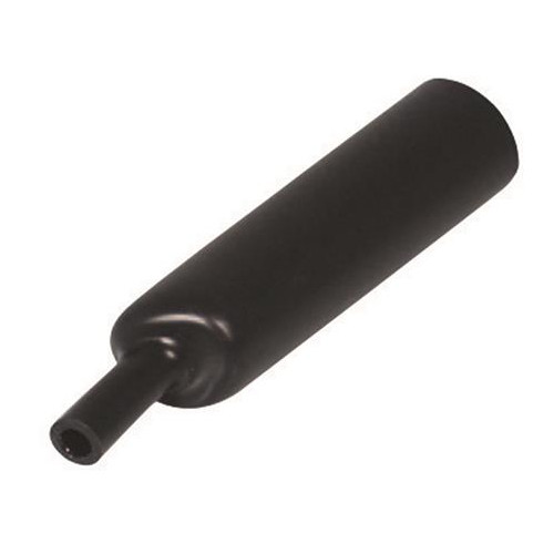 MELBYE MELBYE Ø75/22 svart 1 m krympslang, medel- och tjockvägg, te...