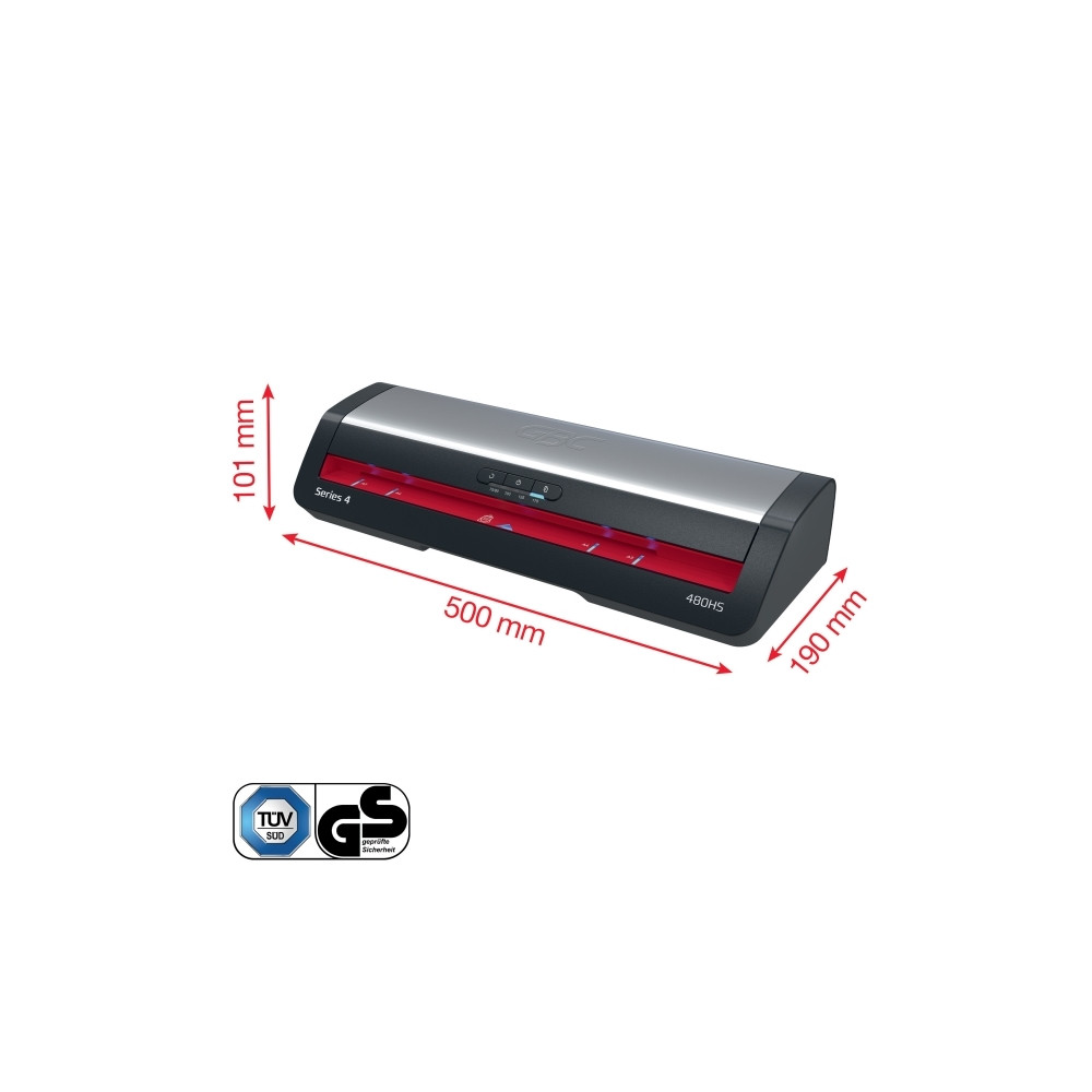 Produktbild för GBC Series 4 480HS - laminator - påse