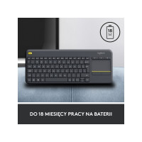Produktbild för Logitech Wireless Touch Keyboard K400 Plus