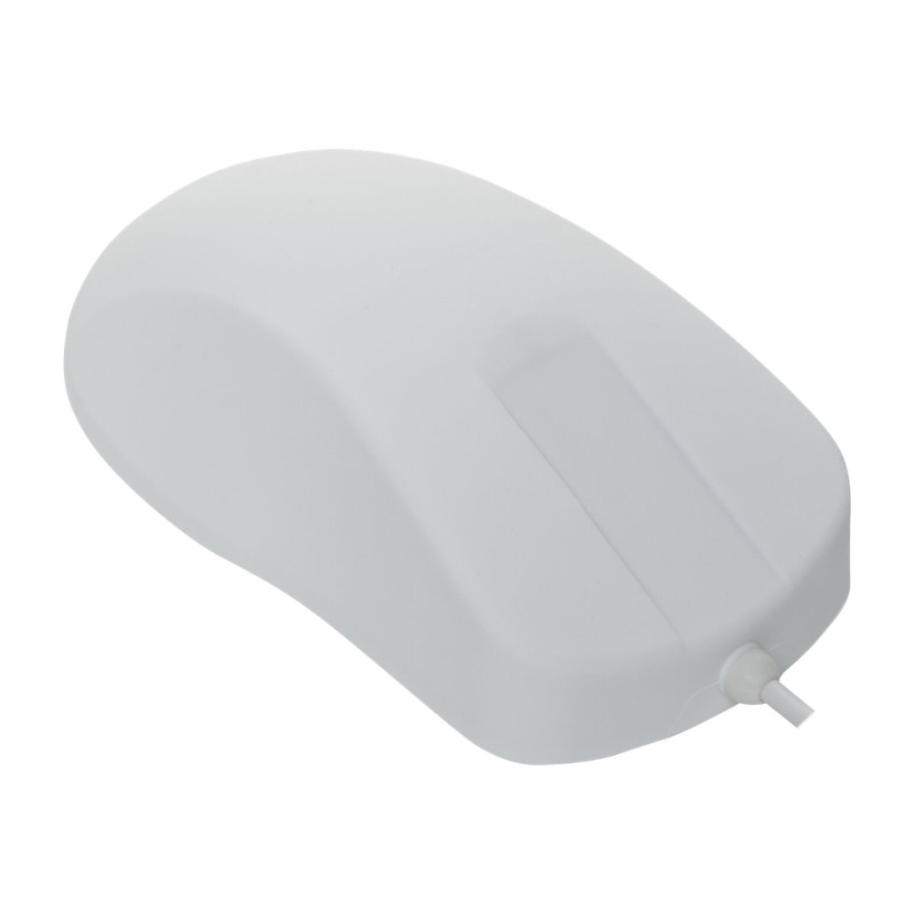 Produktbild för Contour Active Key Medical ClassicClean medium - Standard Sized - mus - medicinsk, hygienisk design - USB - vit