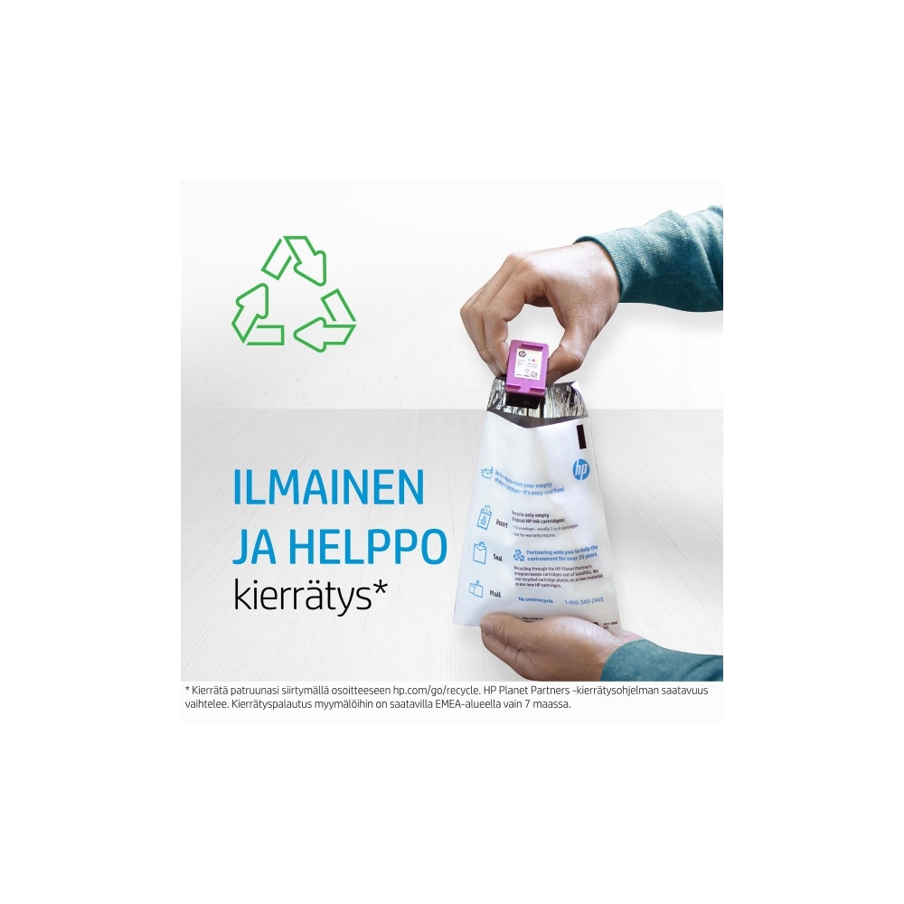 Produktbild för HP 981A - cyan - original - PageWide - bläckpatron