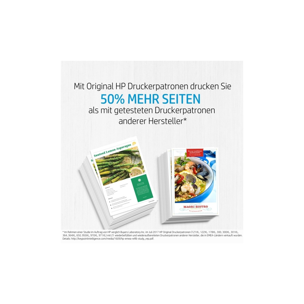 Produktbild för HP 981A - cyan - original - PageWide - bläckpatron