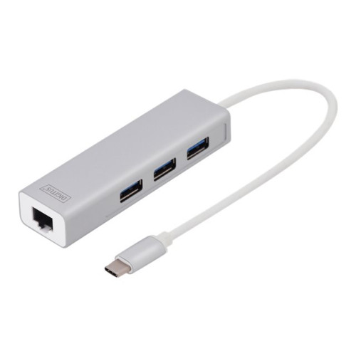 Digitus DIGITUS - dockningsstation - USB-C - 1GbE