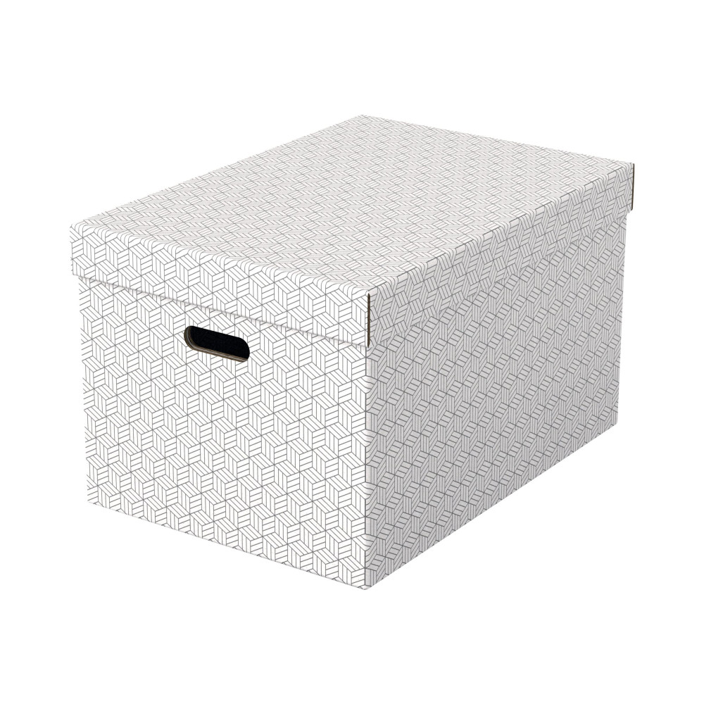 Produktbild för Esselte - presentkartong - stor - 51 cm x 35.5 cm x 30.5 cm - vit - paket med 3