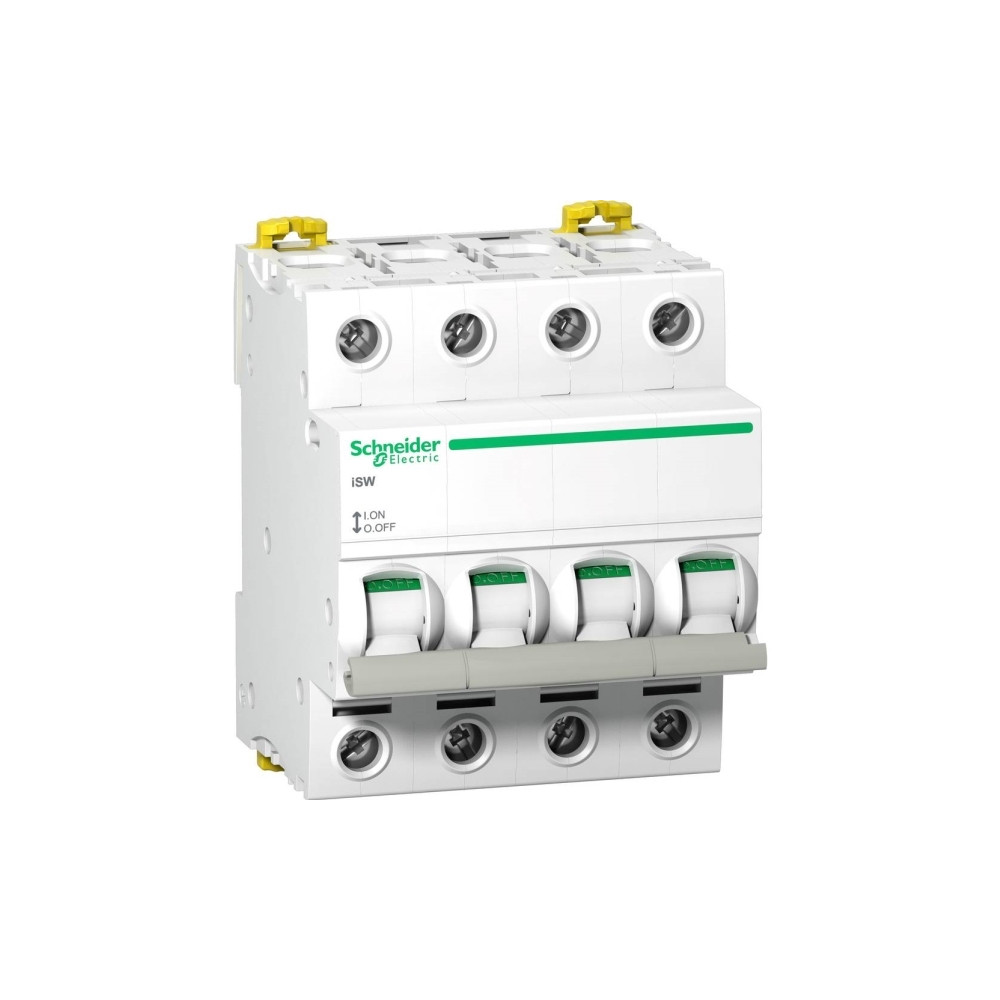 Produktbild för Schneider Electric A9S65463, Frånskiljare, Vit, IP20, 72 mm,...