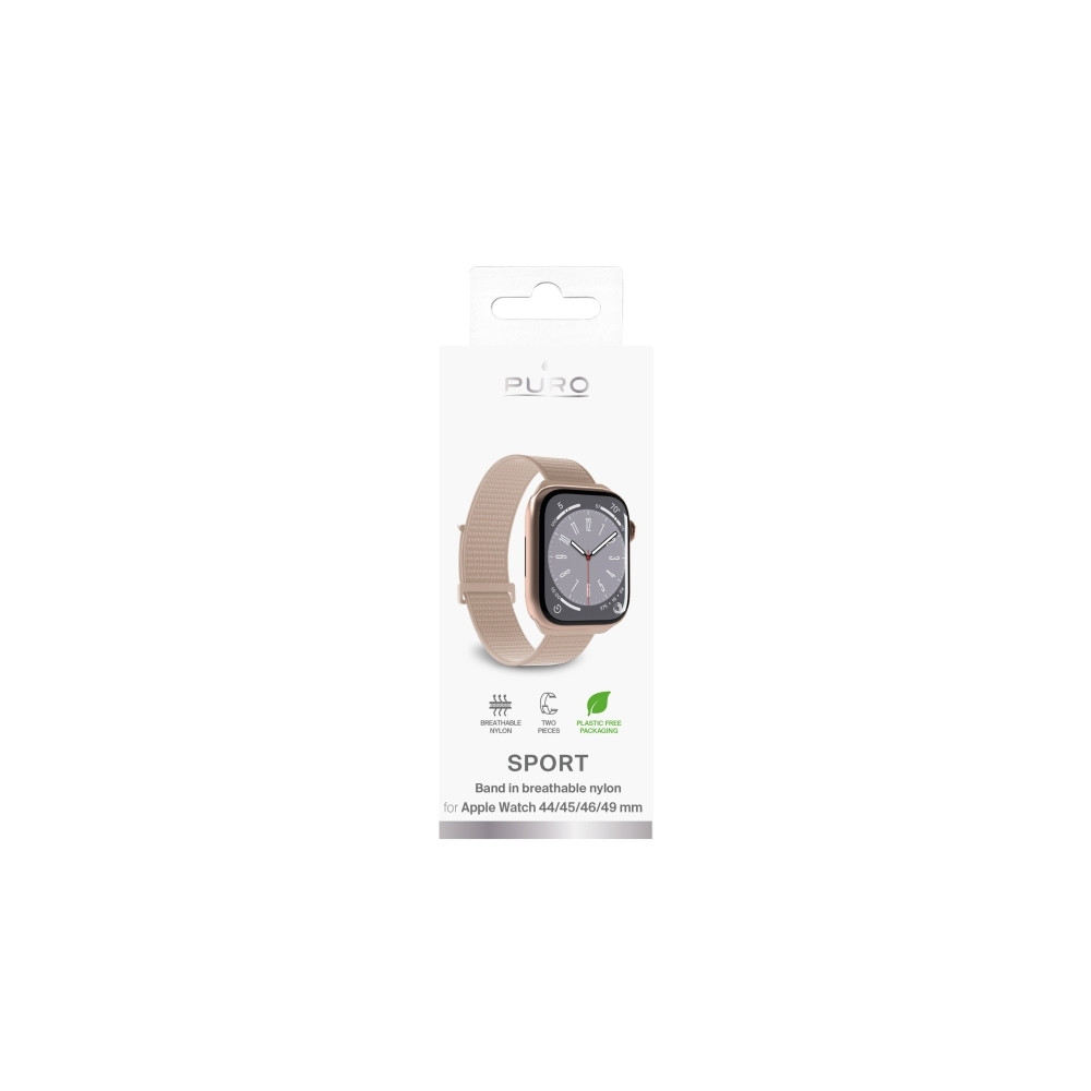 Produktbild för PURO SPORT, Klockarmband, Apple, Watch 42-44-45-49mm, Nylon,...