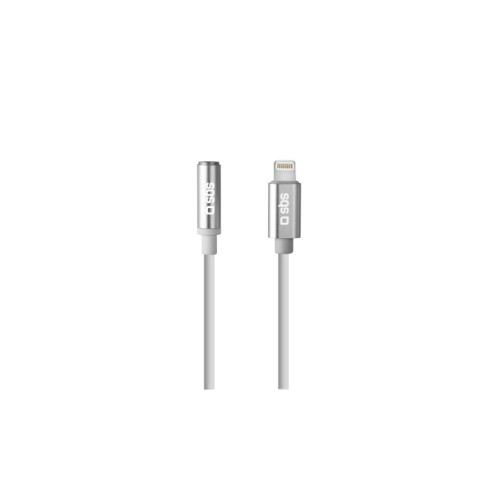 SBS SBS TEADAPTJACKMFIW, 3,5mm, Honkoppling, Lightning, Hankoppl...