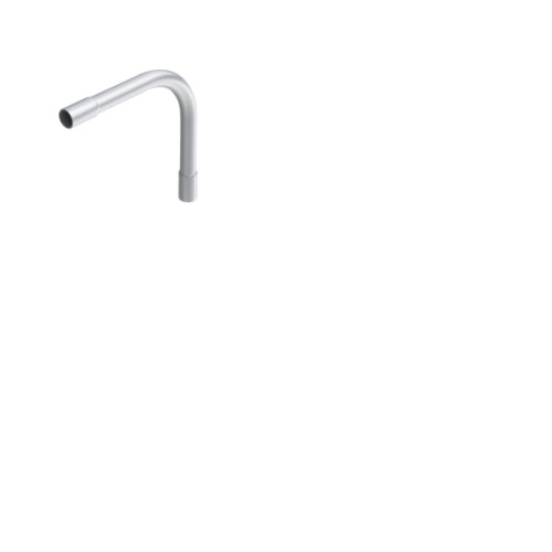 OBO Bettermann OBO Böjning 90° aluminium, Ø 20 mm, längd 171 mm, materialtj...