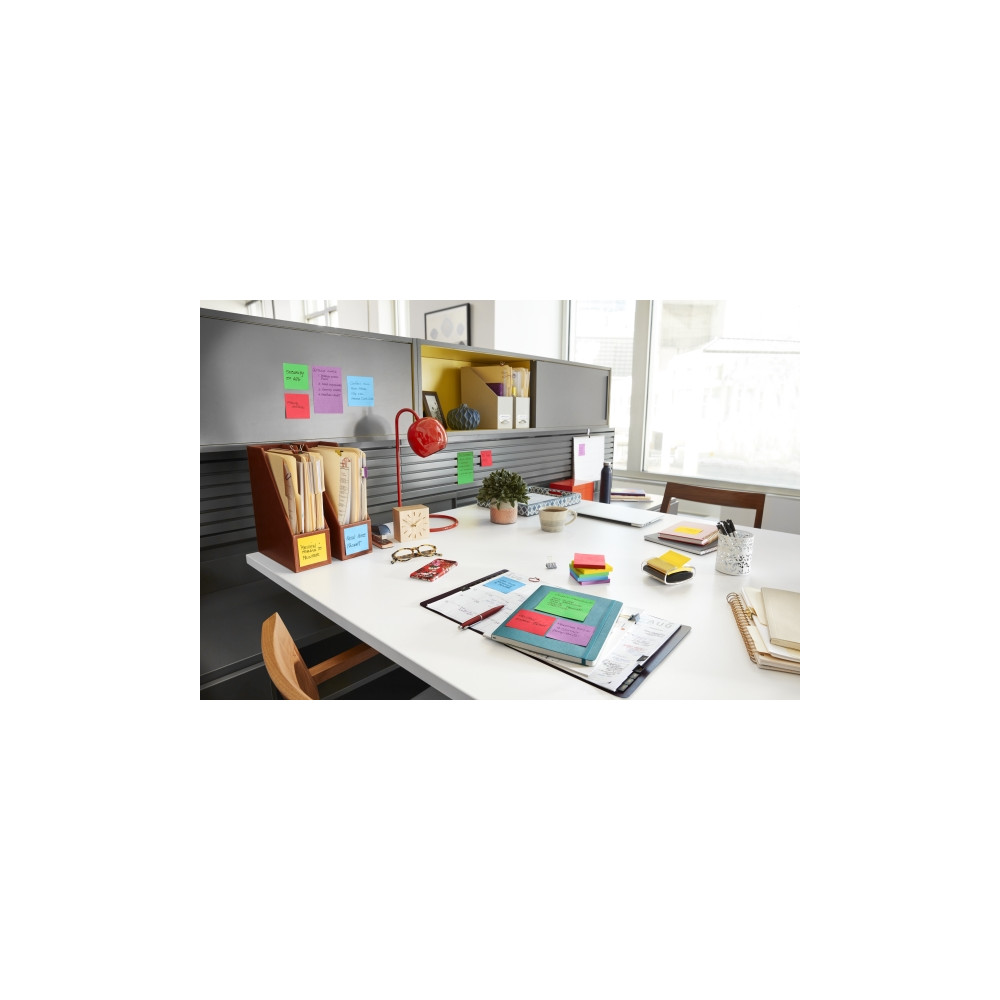 Produktbild för Post-It Sticky Notes Playful, 47,6 x 47,6 mm, pakke a 12 stk