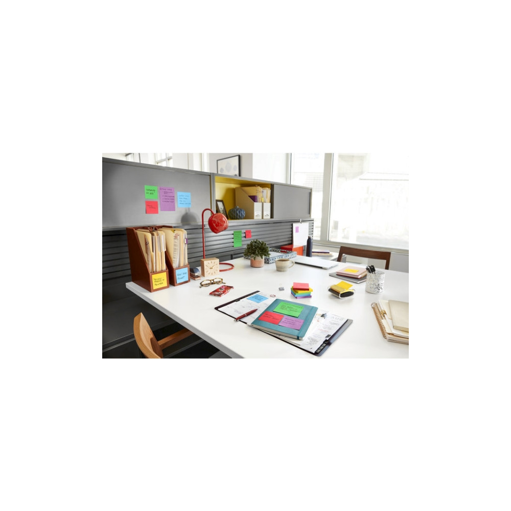 Produktbild för Post-It Sticky Notes Playful, 47,6 x 47,6 mm, pakke a 12 stk