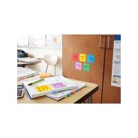 Produktbild för Post-It Sticky Notes Playful, 47,6 x 47,6 mm, pakke a 12 stk