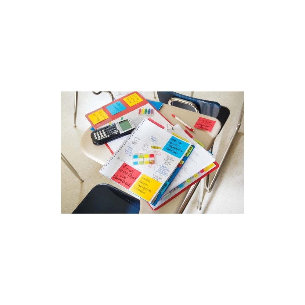 Produktbild för Post-It Sticky Notes Playful, 47,6 x 47,6 mm, pakke a 12 stk