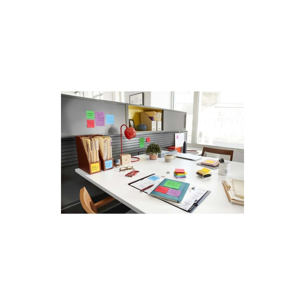 Produktbild för Post-It Sticky Notes Playful, 47,6 x 47,6 mm, pakke a 12 stk