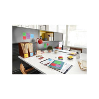 Produktbild för Post-It Sticky Notes Playful, 47,6 x 47,6 mm, pakke a 12 stk