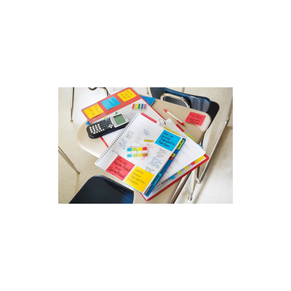 Produktbild för Post-It Sticky Notes Playful, 47,6 x 47,6 mm, pakke a 12 stk