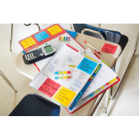 Produktbild för Post-It Sticky Notes Playful, 47,6 x 47,6 mm, pakke a 12 stk