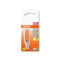 Produktbild för OSRAM SPECIAL - LED-glödlampa med filament - form: T26 - klar finish - E14 - 6.5 W - varmt vitt ljus - 2700 K