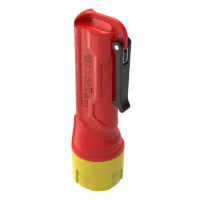 Produktbild för Ledlenser Kidbeam4 - ficklampa - LED - blått/grönt/rött/vitt ljus - 6000-6500 K - röd
