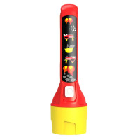 Produktbild för Ledlenser Kidbeam4 - ficklampa - LED - blått/grönt/rött/vitt ljus - 6000-6500 K - röd