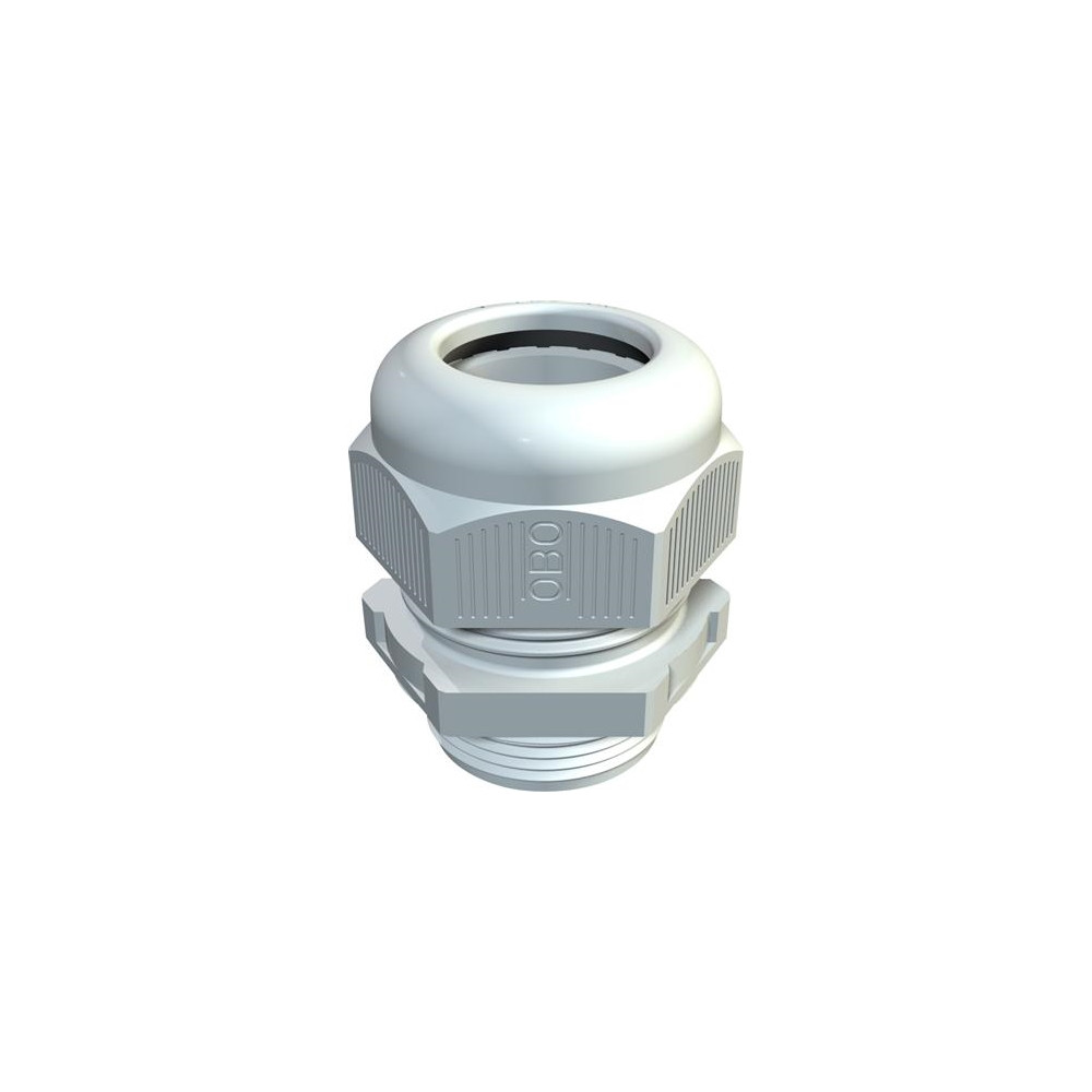 Produktbild för OBO Perfect PG9 kabelgenomföring Ø 2,5-8 mm IP68 polyamid lj...