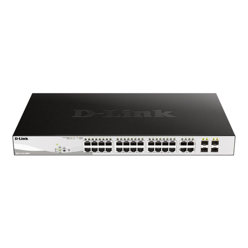 D-Link D-Link DGS 1210-28MP - switch - 28 portar - smart - rackmonterbar