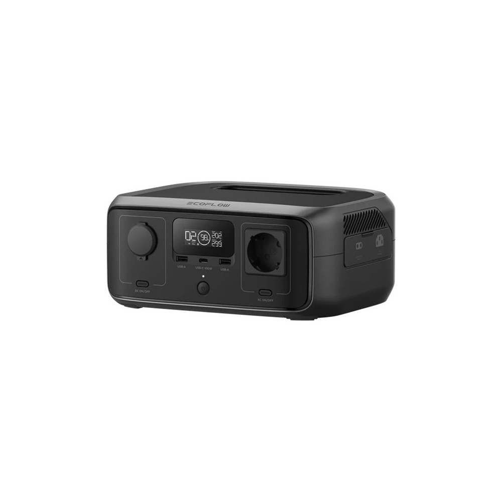 Produktbild för EcoFlow RIVER 3 - bärbar kraftstation - 300 Watt - LiFePO4 - 245 Wh