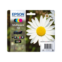 Produktbild för Epson 18 Multipack - 4-pack - svart, gul, cyan, magenta - original - bläckpatron