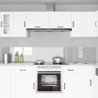 Produktbild för Köksskydd 2 pcs Transparent 120 x 40 cm härdat glas