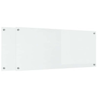 Produktbild för Köksskydd 2 pcs Transparent 120 x 50 cm härdat glas