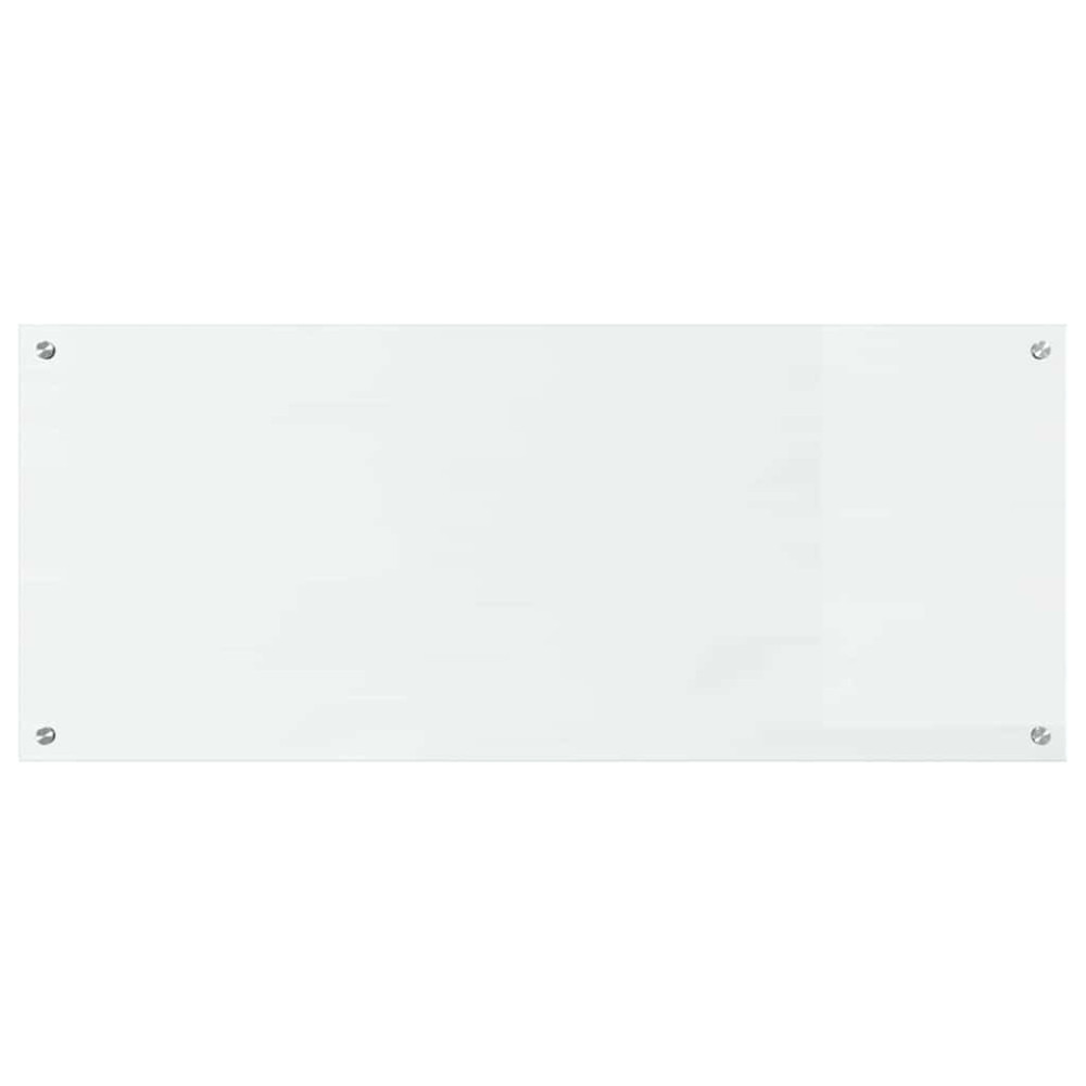 Produktbild för Köksskydd 2 pcs Transparent 120 x 50 cm härdat glas